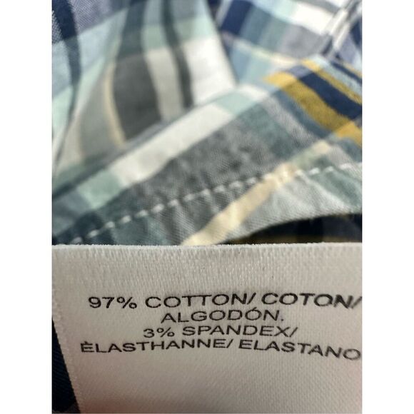 Lucky Brand Mens Saturday Stretch Western Pearl Snap Long Sleeve Shirt Size SP - Picture 12 of 14